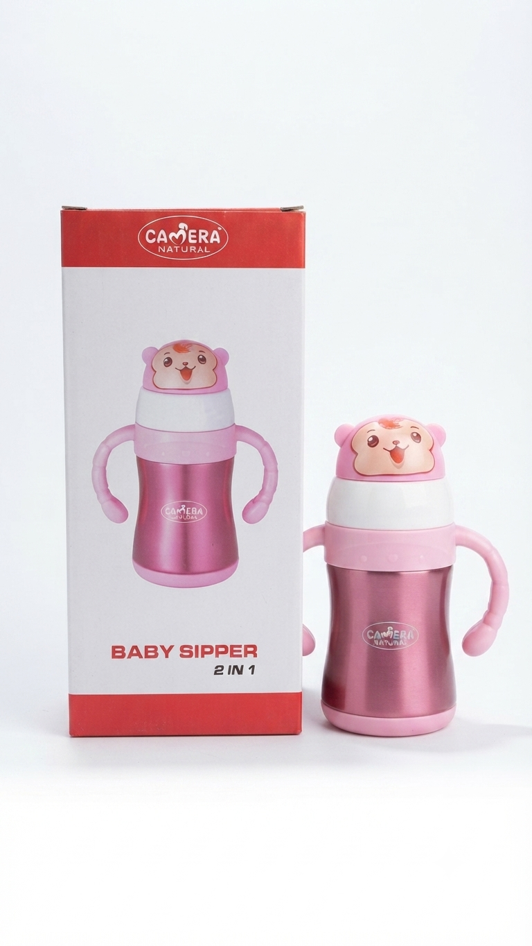 Camera Natural Baby Sipper 2 in 1