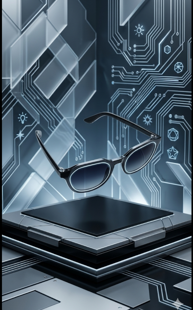 Fastrack Black Hexagonal Soft-Round Geometric Sunglasses