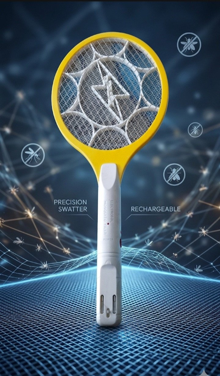 VoltStrike High-Voltage Rechargeable Electronic Mosquito Swatter