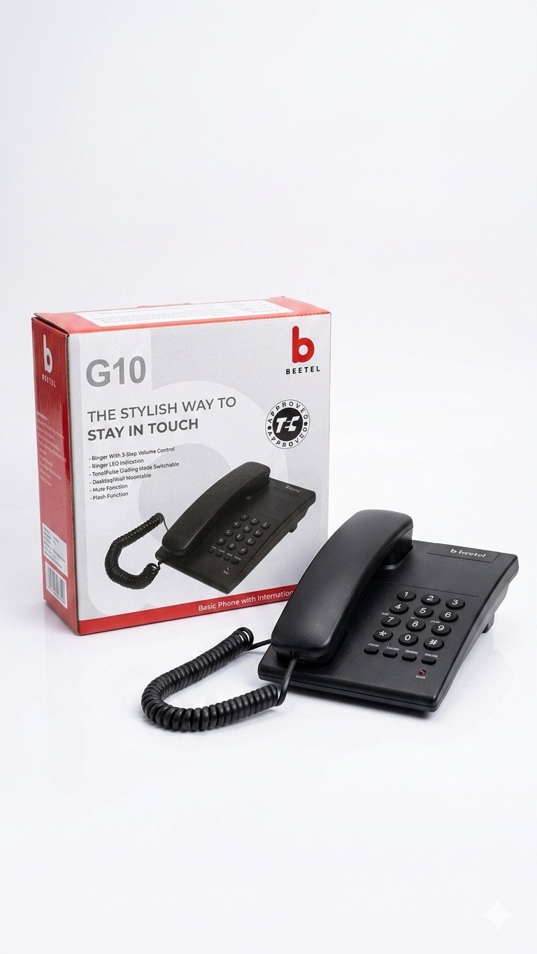Beetel G10 Basic Corded Landline Phone
