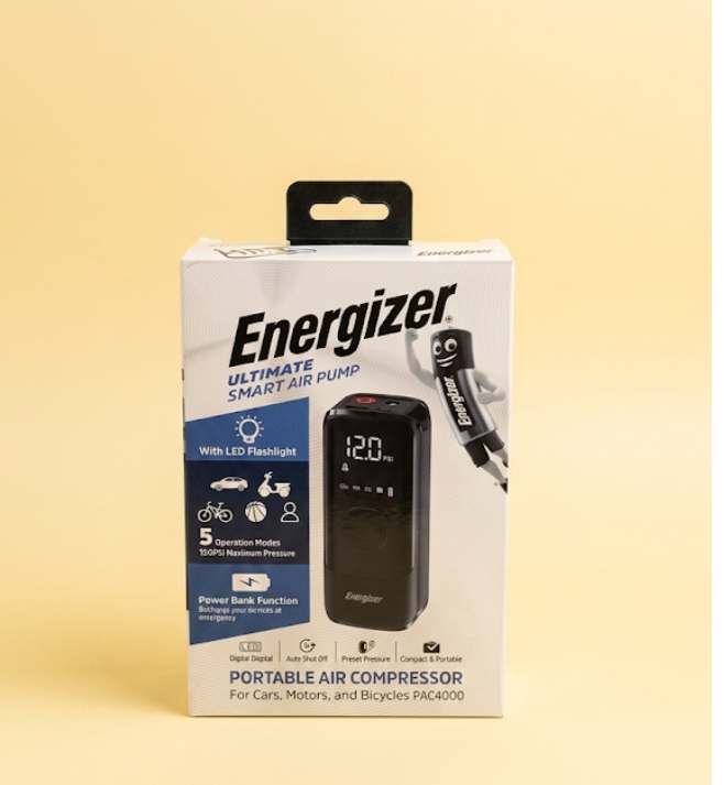 Energizer Ultimate Smart Air Pump / Portable Air Compressor