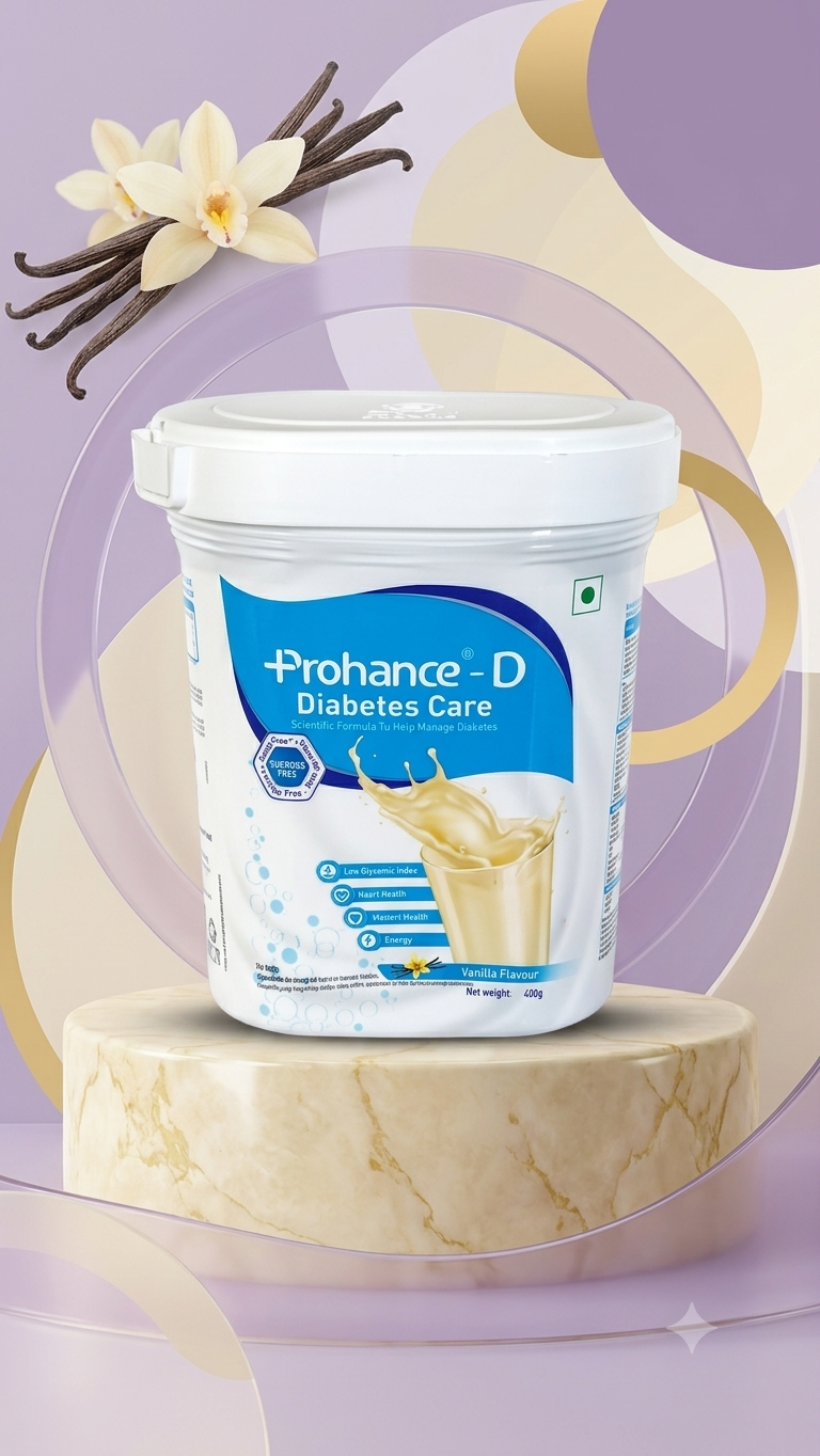 Prohance-D Diabetes Care Powder – Vanilla Flavour (400g)