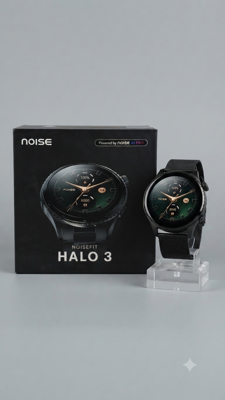NoiseFit Halo 3 smartwatch