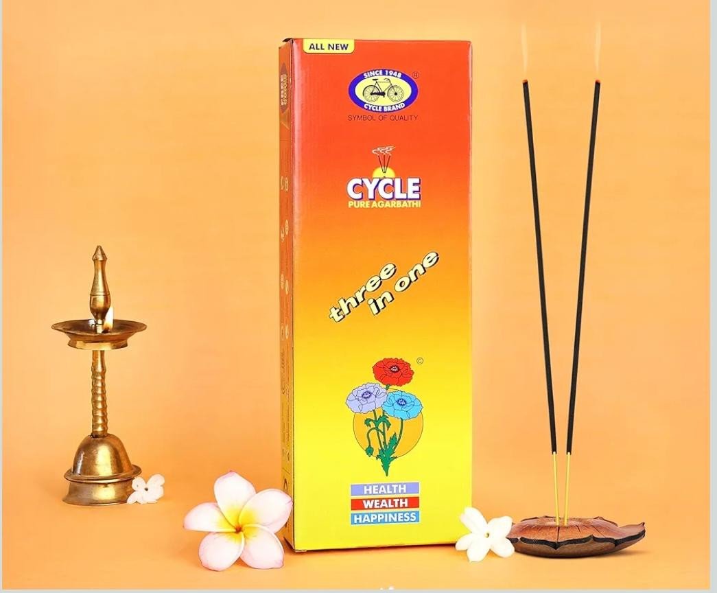 Cycle Pure Three in One Agarbathi Premium