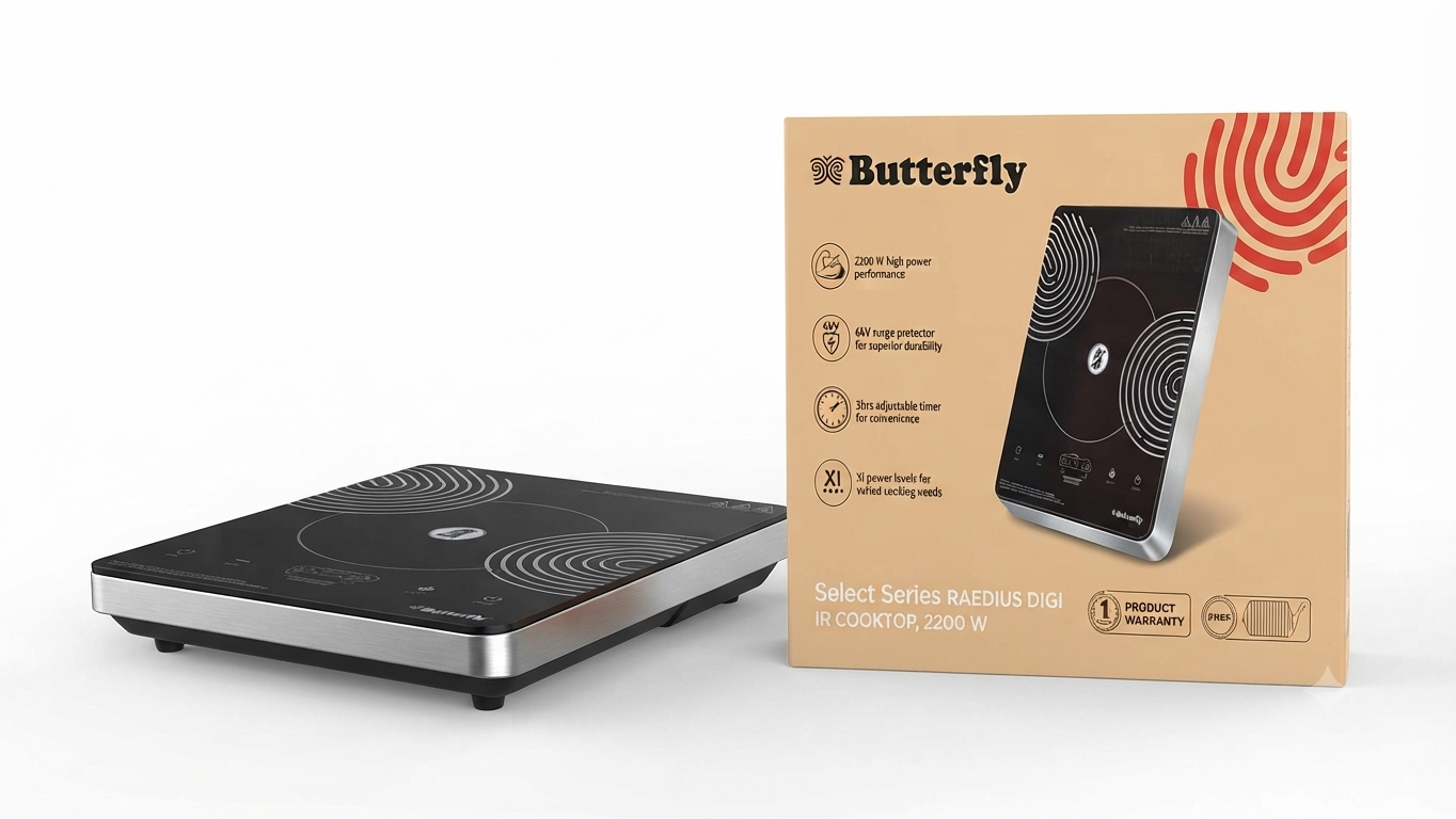 Butterfly Raedius - Infrared Cooktop 2200 W