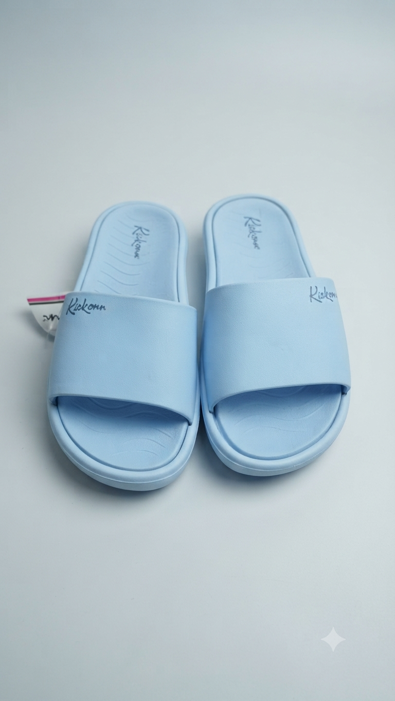 Kickonn Cloud-Step Slides - Sky Blue