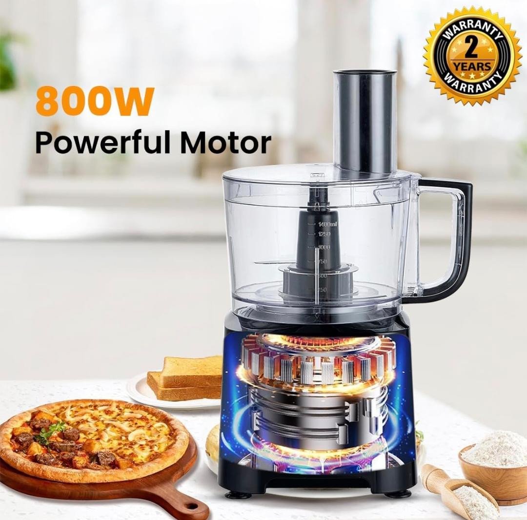INALSA Food Processor with Atta Kneader 800 Watts|