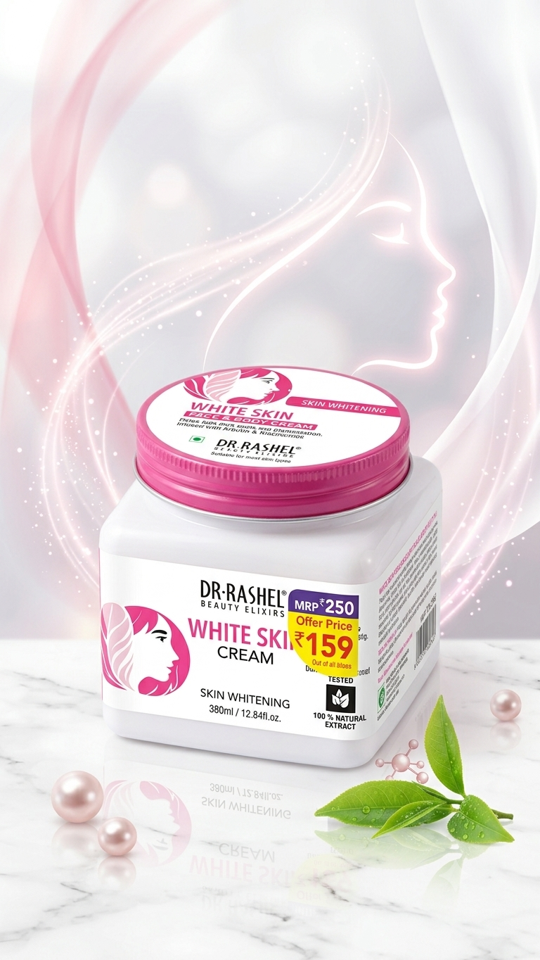 Dr. Rashel White Skin Face & Body Cream (Skin Whitening / Brightening)
