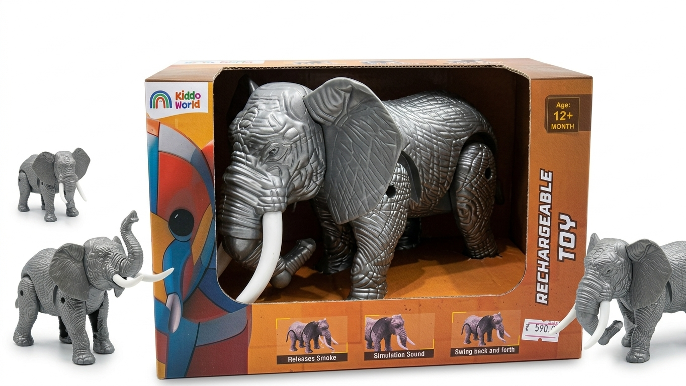 Kiddo World Rechargeable Elephant Toy