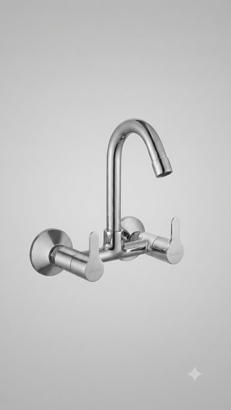 Wall-Mounted Sink Mixer