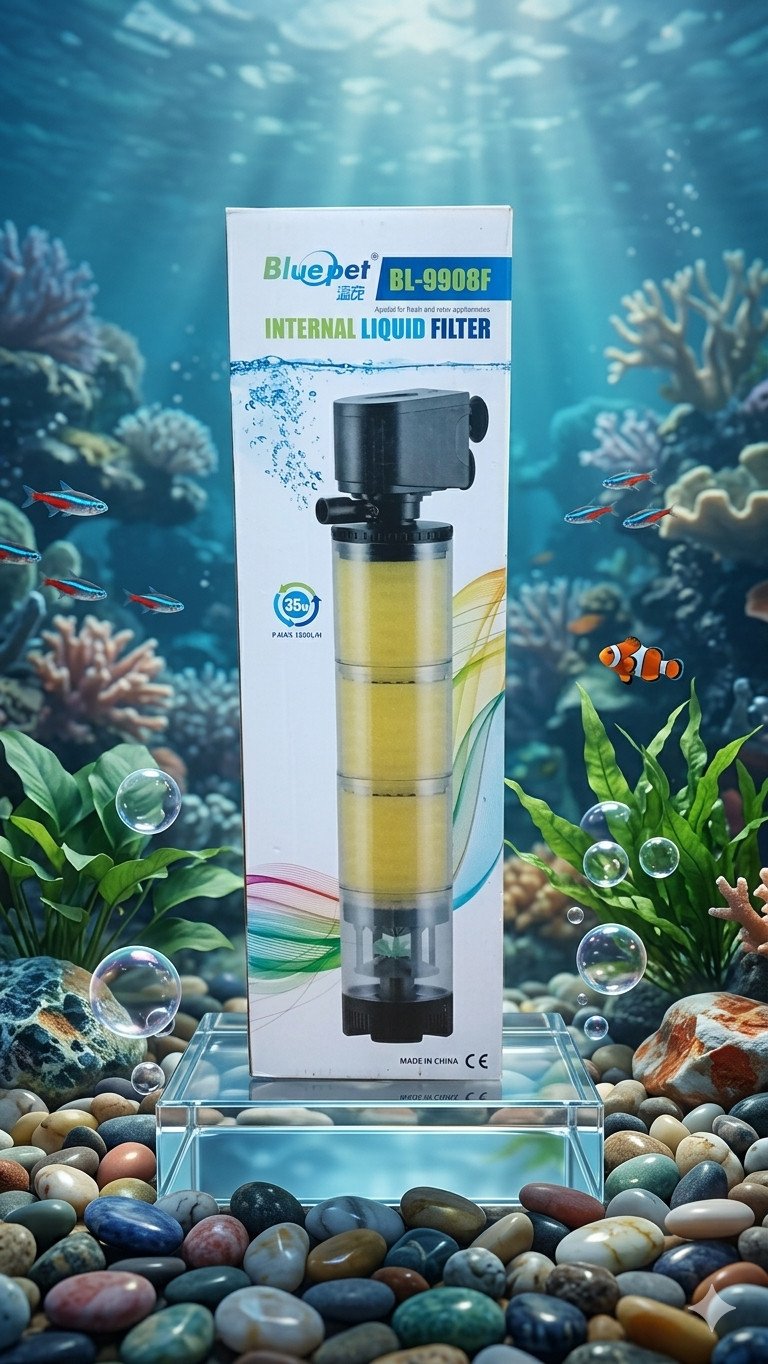 Bluepet BL-9908F Multi-Stage Submersible Internal Filter