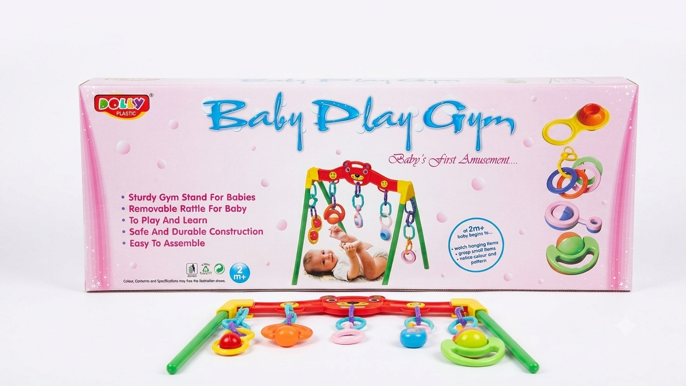 Dolly Plastic Baby Play Gym