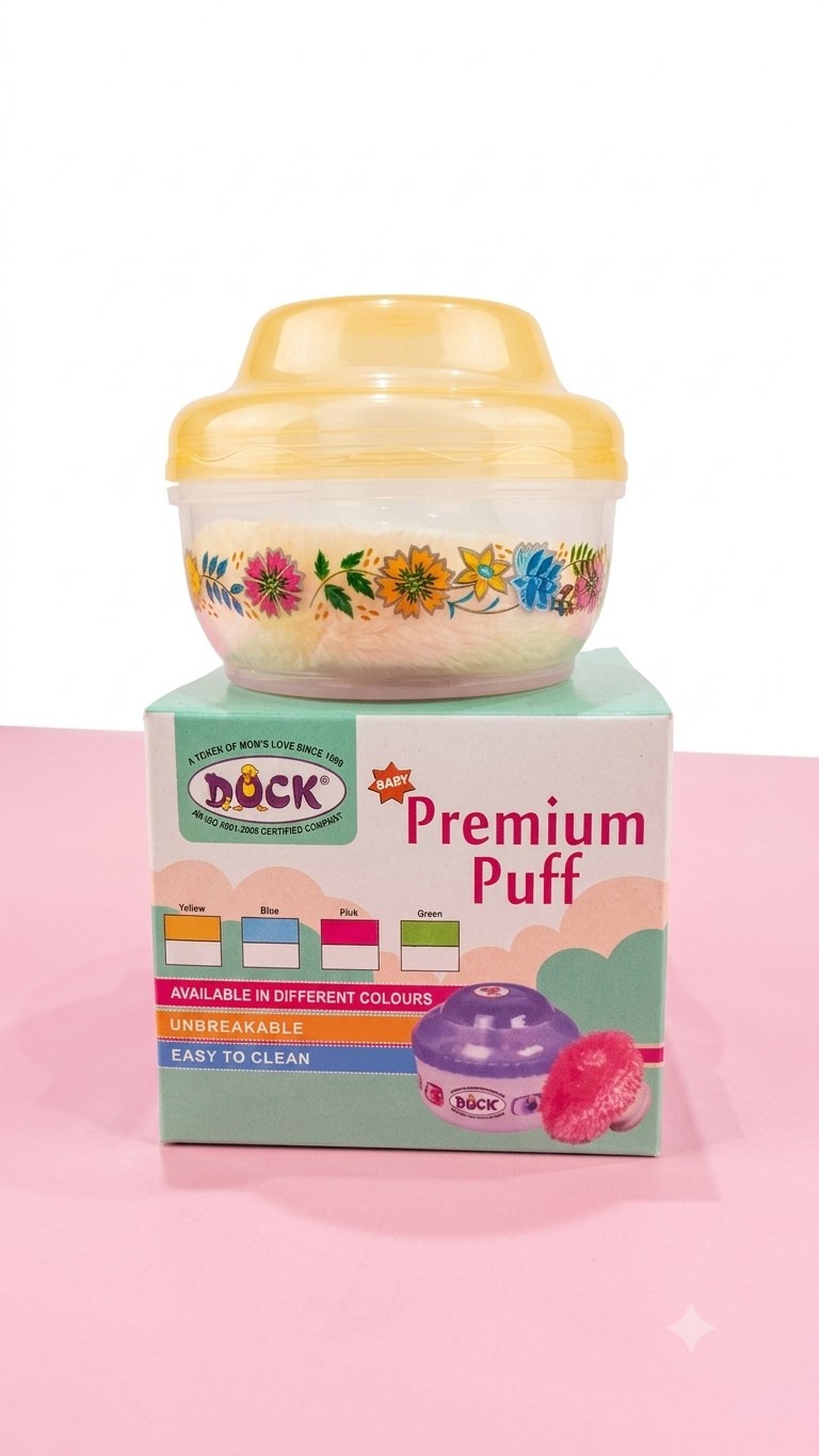 DOCK "Premium Puff" (Baby Powder Puff Case)