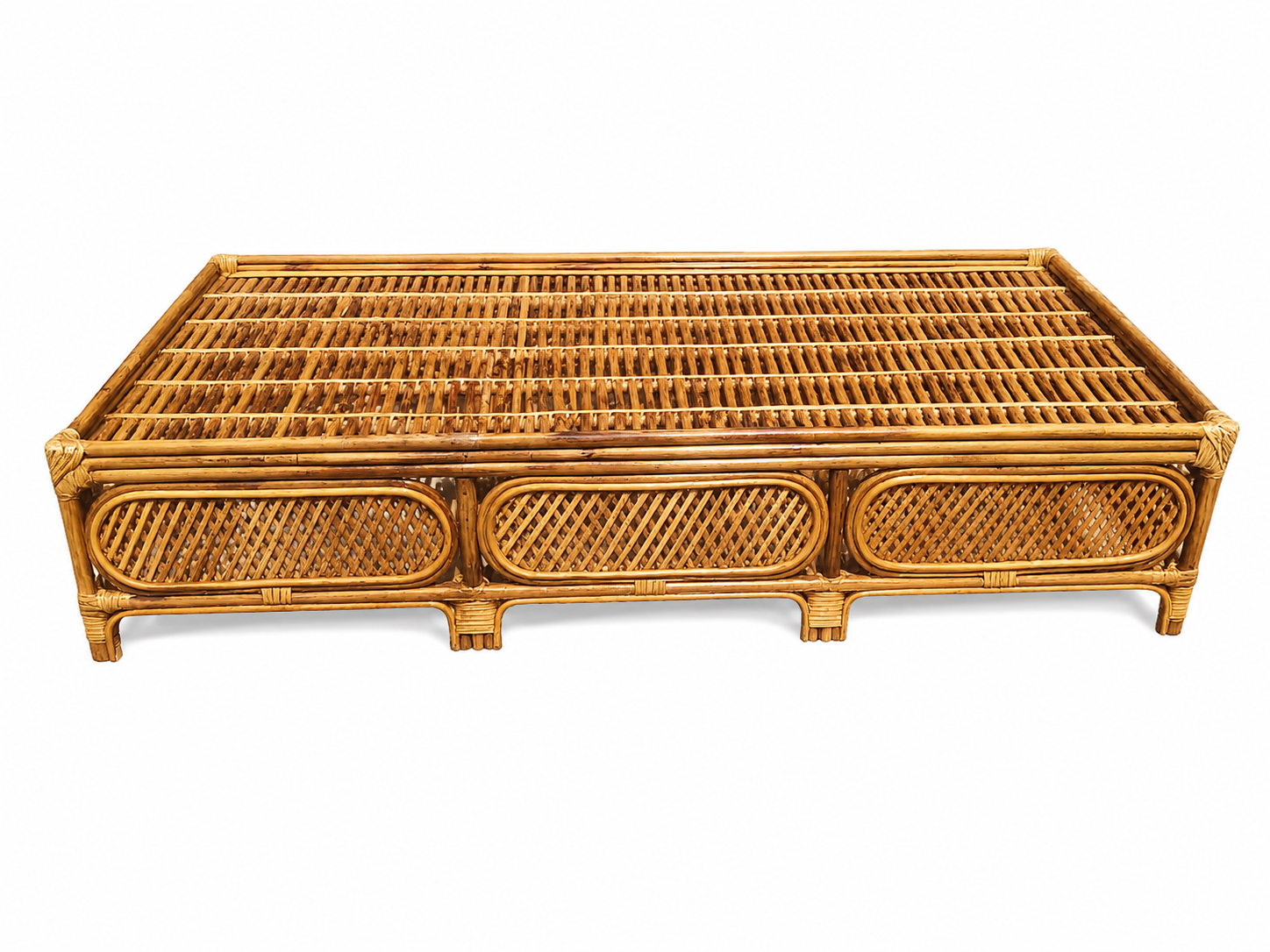 Royal Rattan Platform Bed