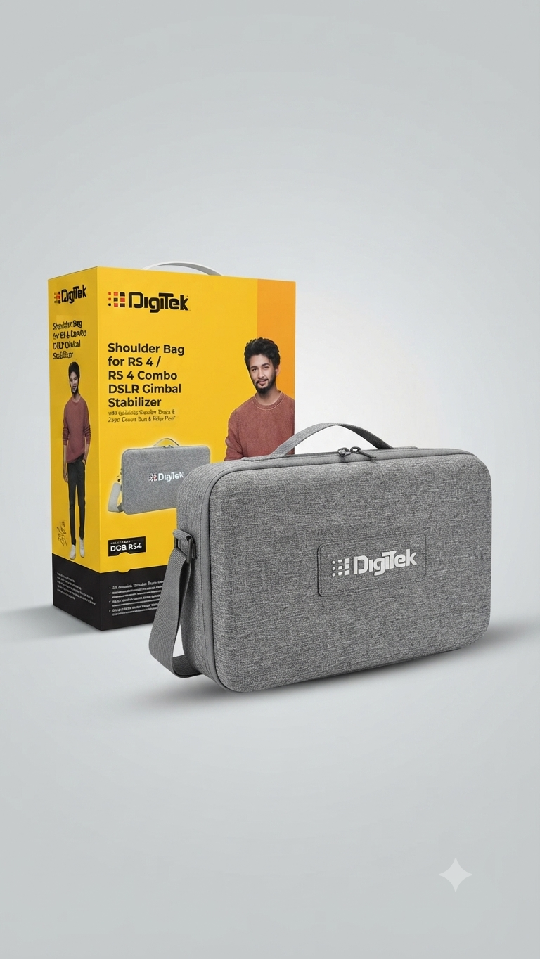 DigiTek Shoulder Bag for RS 4 / RS 4 Combo DSLR Gimbal Stabilizer