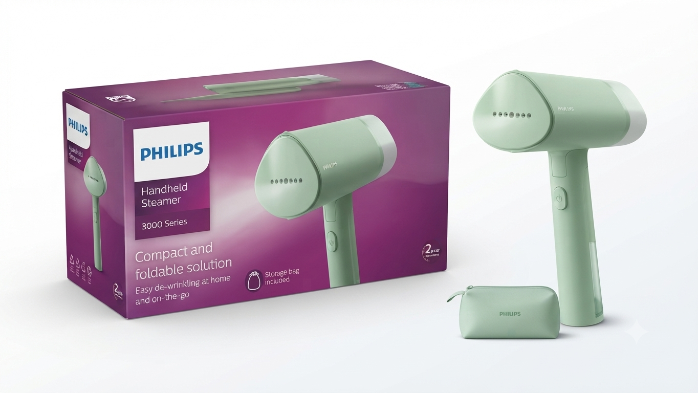 Philips Handheld Garment Steamer 3000 Series