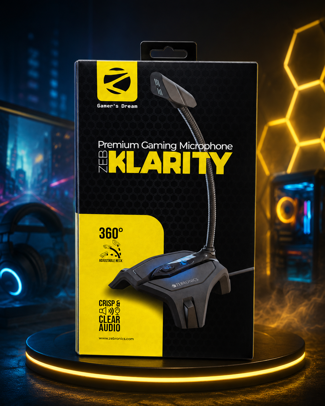 ZEB-KLARITY Premium Gaming Microphone