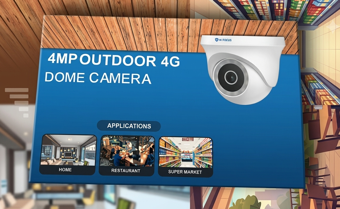 SecureView 4G Dome Camera