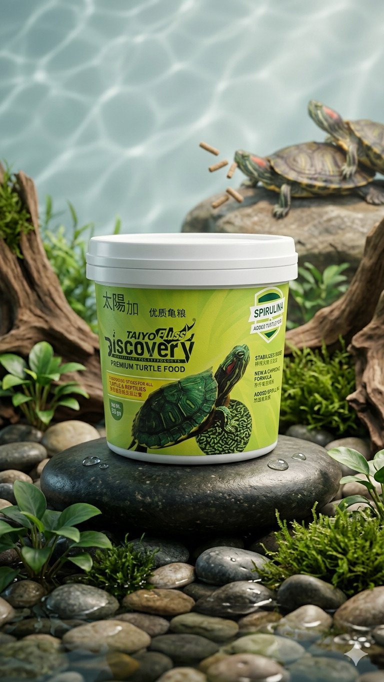 Taiyo Discovery Premium Spirulina Turtle Food (230g)