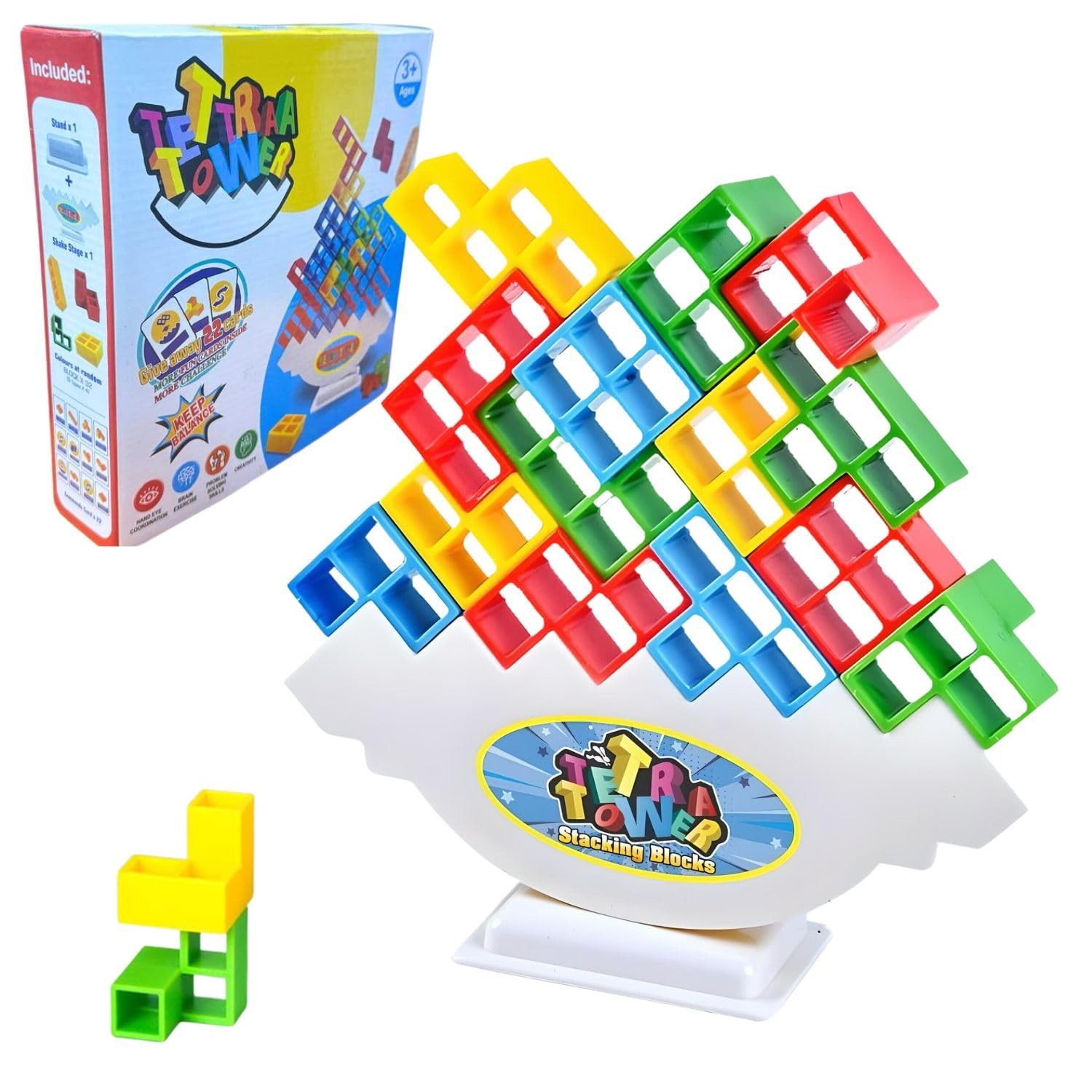 Tetra Tower Stacking Game