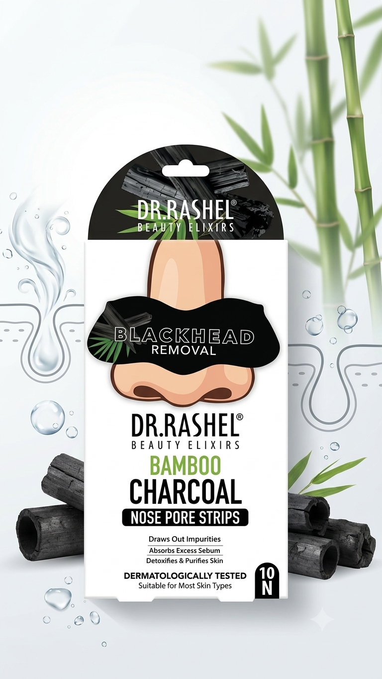 Dr. Rashel Beauty Elixirs Bamboo Charcoal Nose Pore Strips