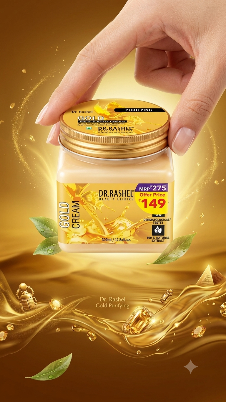 Dr. Rashel Gold Face & Body Cream (Purifying)