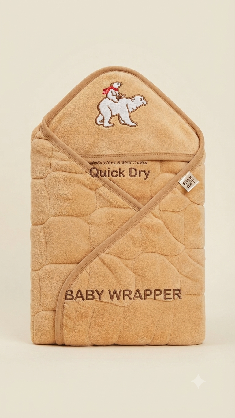 Quick Dry Baby Wrapper
