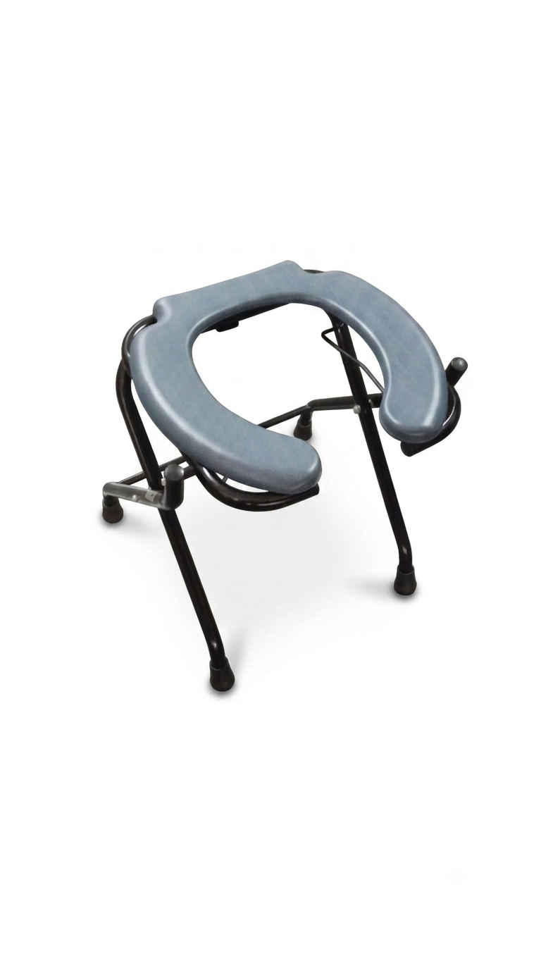 Foldable Commode Chair ( toilet seat )