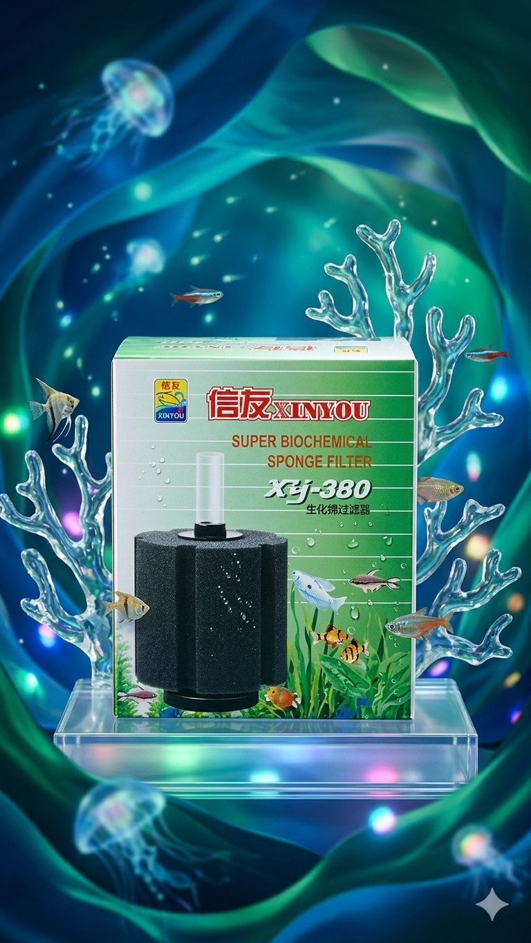 Xinyou XY-380 Super Biochemical Sponge Filter
