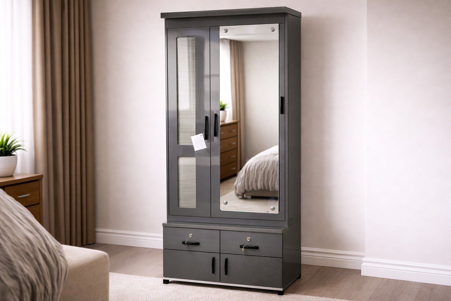 multi-functional wardrobe and dressing unit