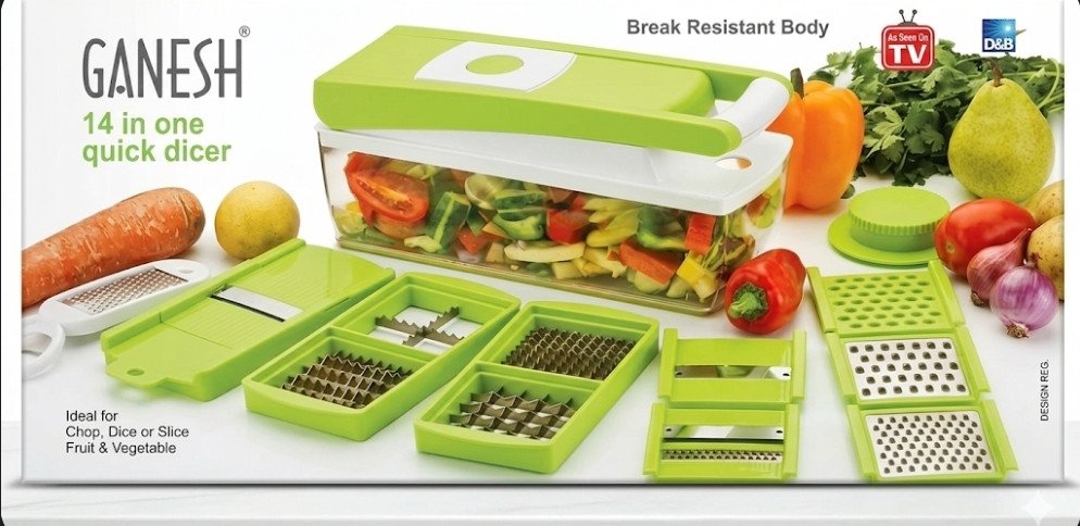 Ganesh 14-in-1 Quick Dicer
