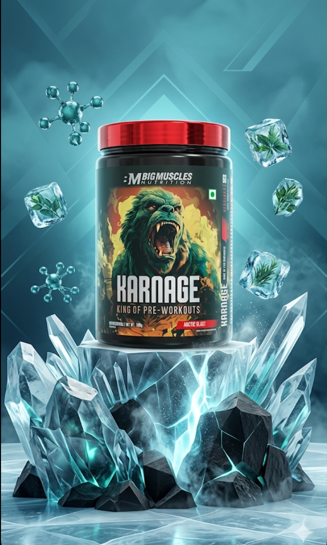 Big Muscles Nutrition KARNAGE - Arctic Blast