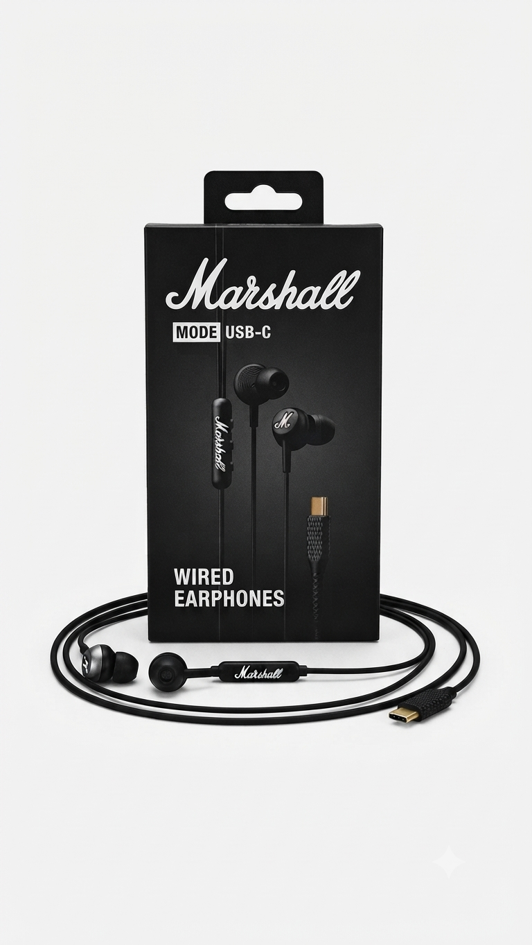 Marshall Mode USB-C Wired Earphones