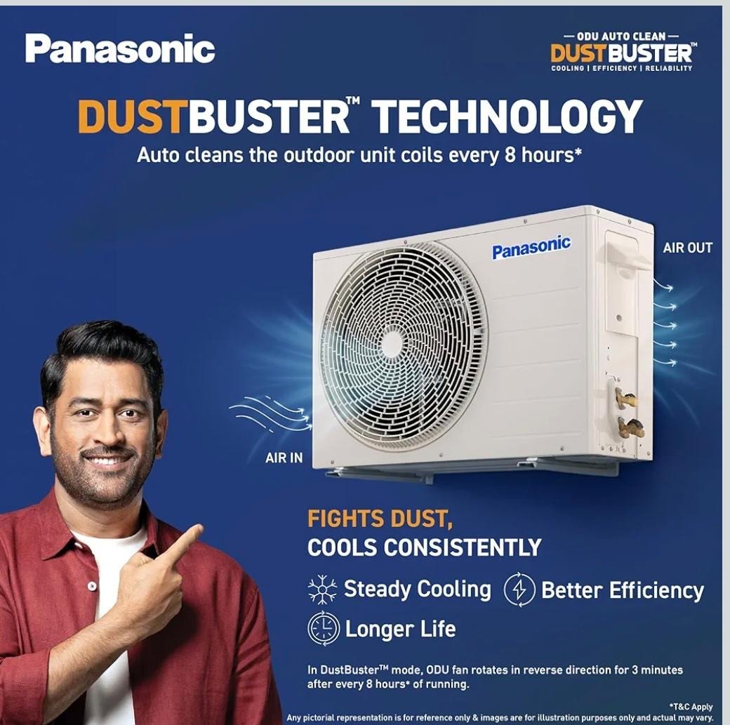 Panasonic 1.0 Ton 5 Star