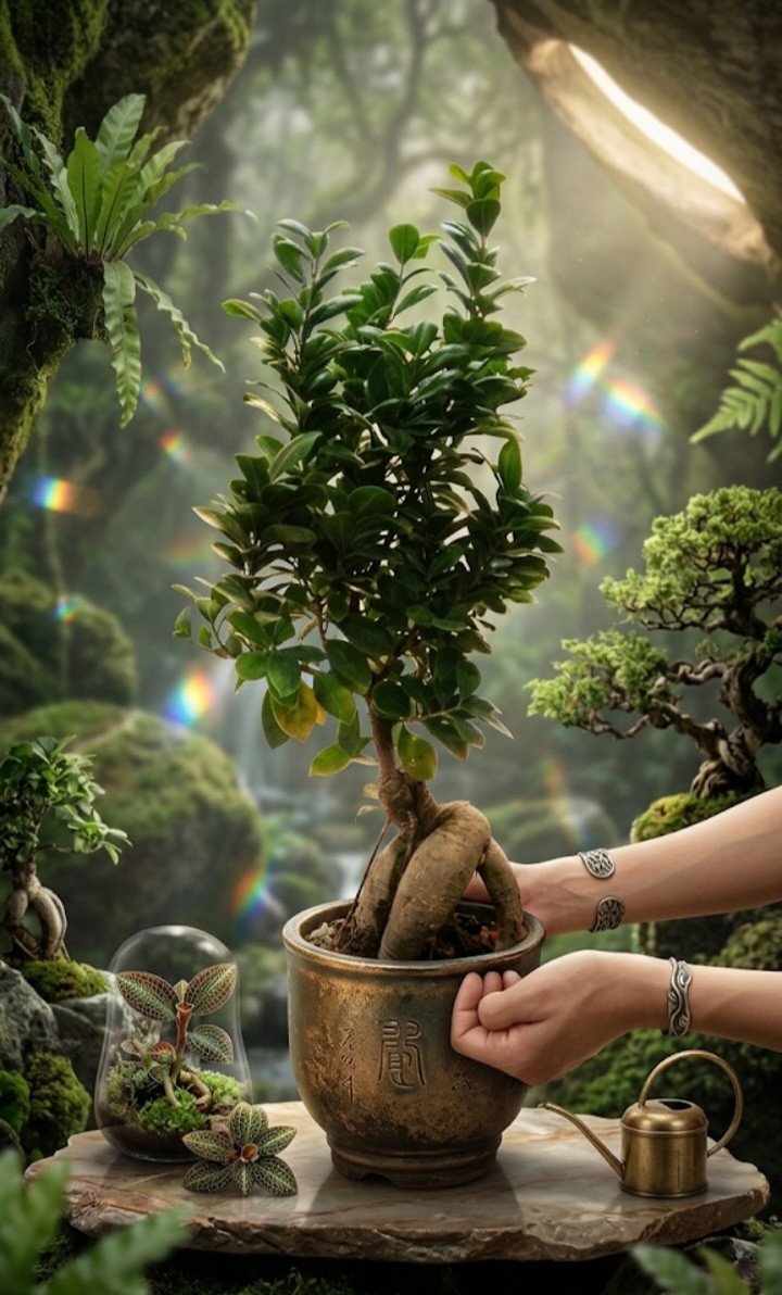 The Ginseng Chronicle Bonsai (from The Ancestral Forest Collection)