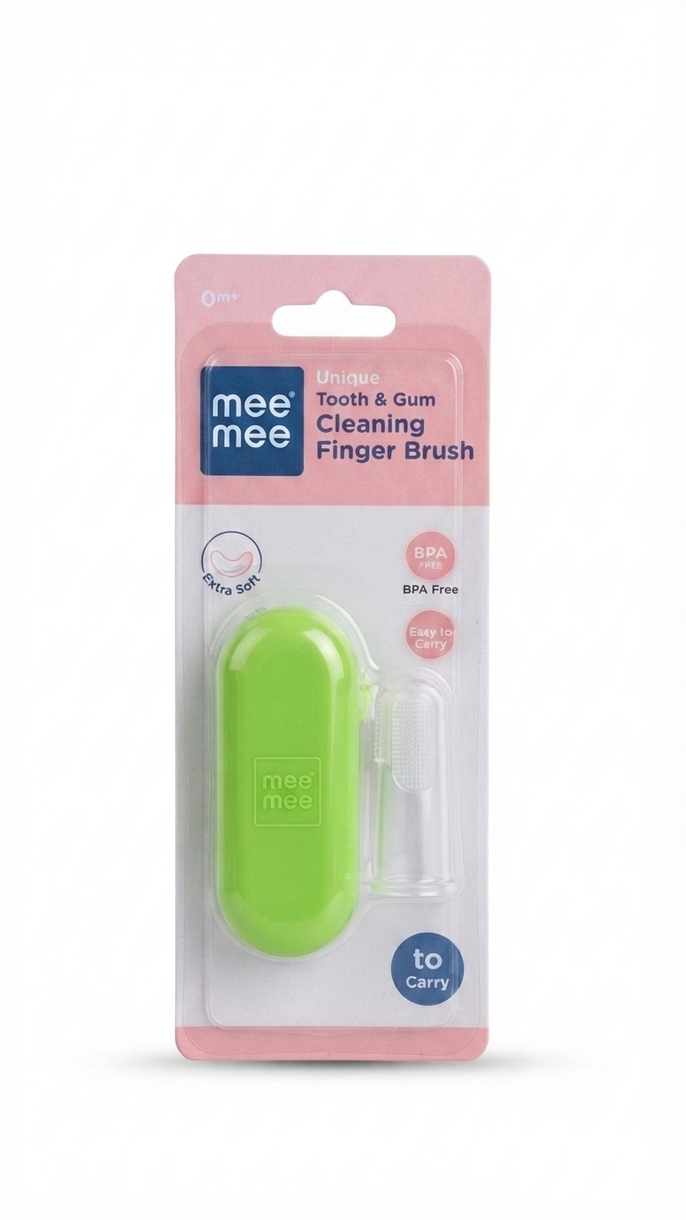 Mee Mee Unique Tooth & Gum Cleaning Finger Brush