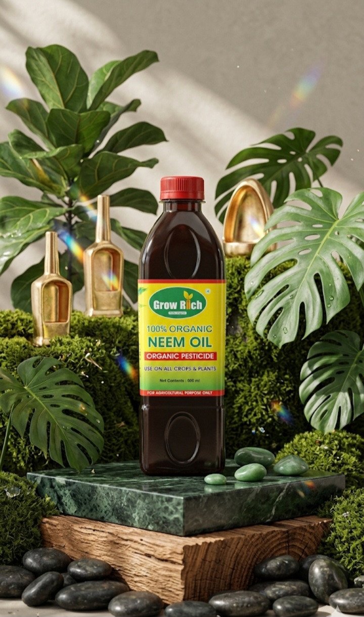 Grow Rich Organic Neem Oil - 500ml