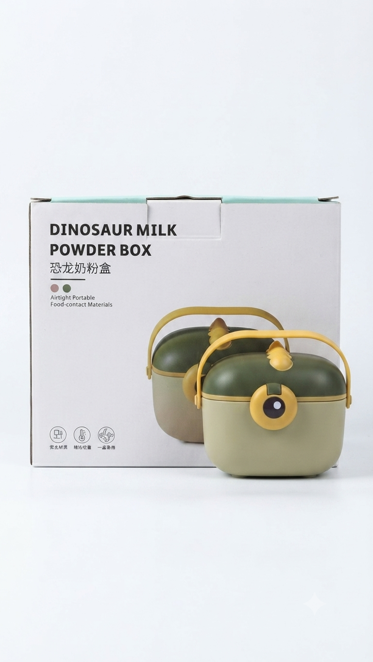 Dinosaur Milk Powder Box