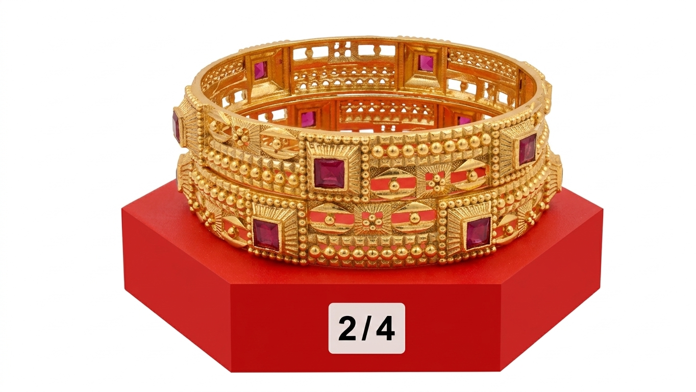 DB Gold Bangles