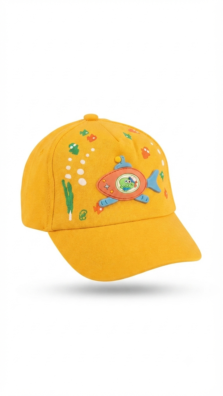 Children's Submarine-Themed Baseball Cap