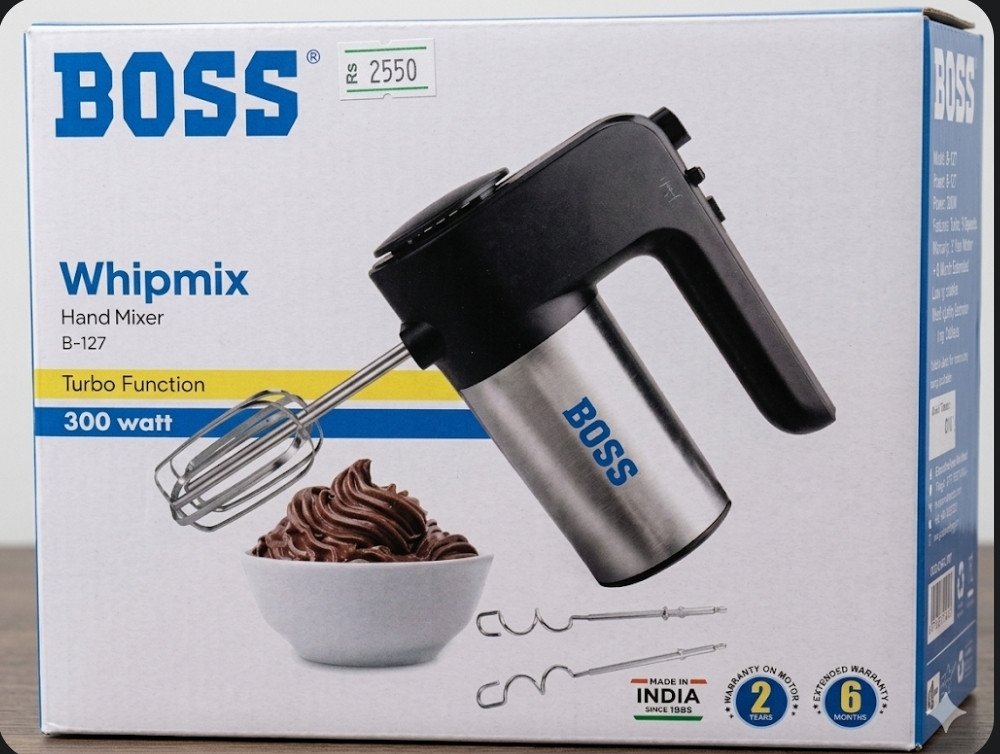 Boss Whipmix Hand Mixer (B-127)