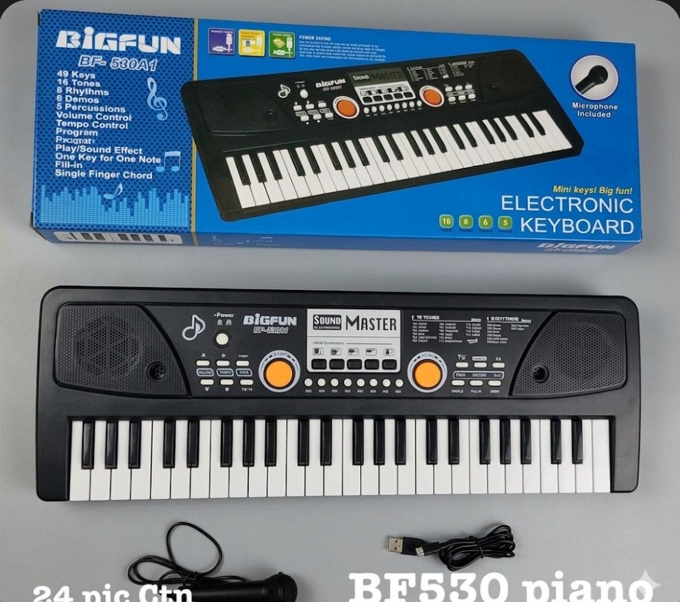 Bigfun BF-530A1 Electronic Keyboard- piano