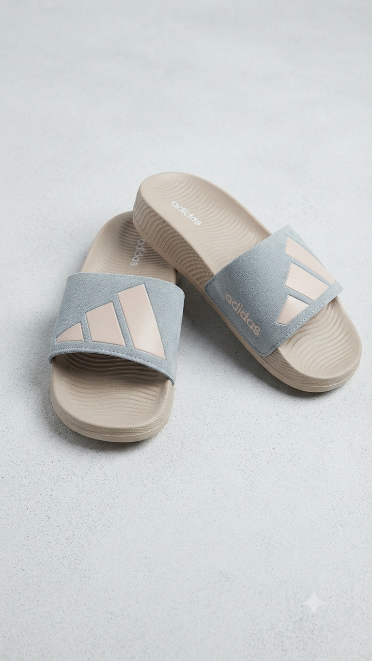 Adidas Adilette Comfort "Suede Dust" Slides