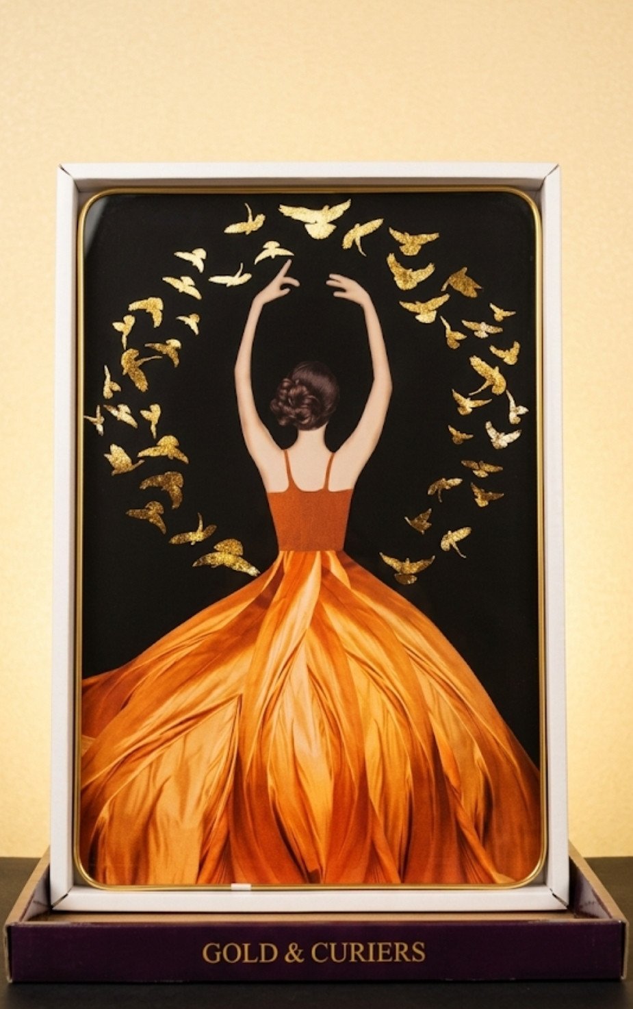 Elegant framed artwork