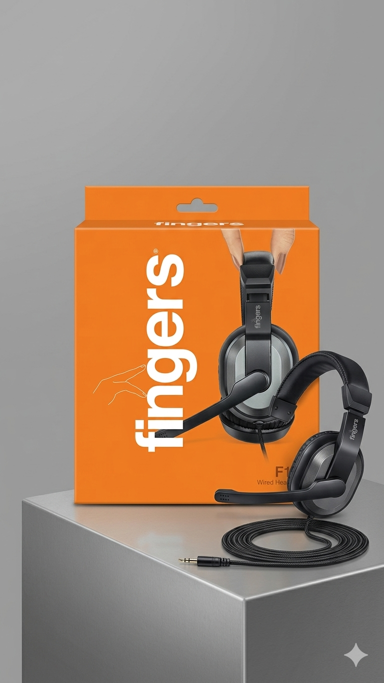 fingers F10 Wired Headset
