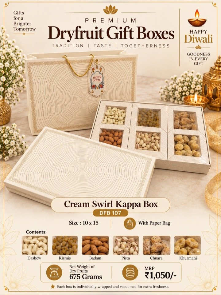 Cream Swirl Kappa Box