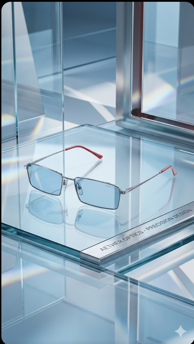 The Chronos Rectangular Eyewear