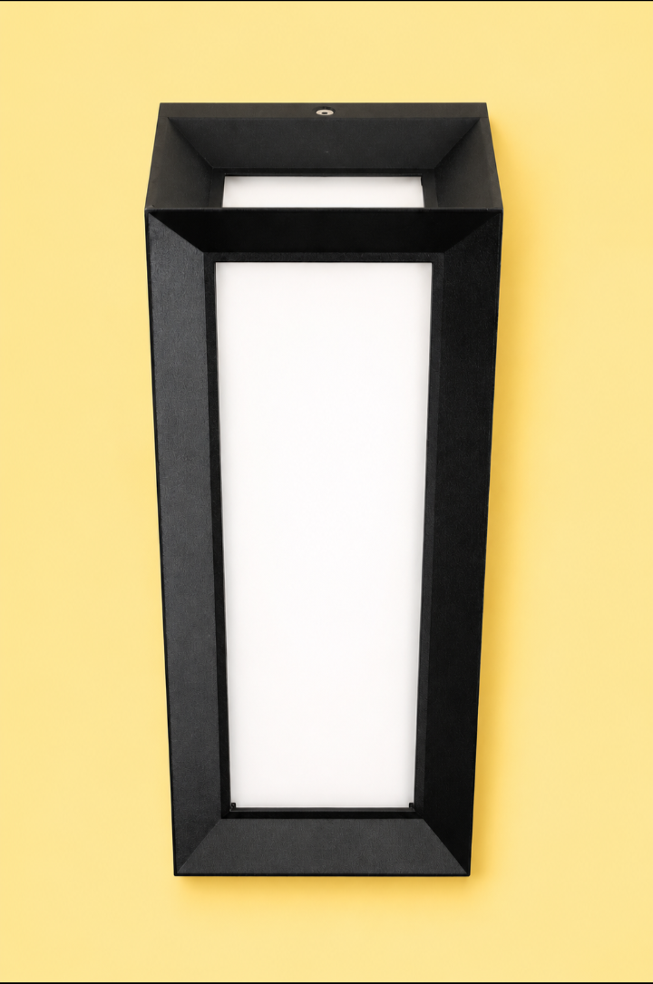 Premium Modern LED Wall Light – Black Finish