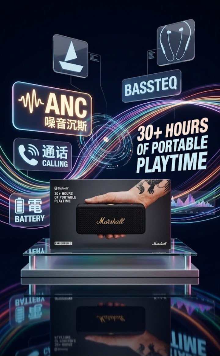 Marshall Emberton II (Portable Bluetooth Speaker)