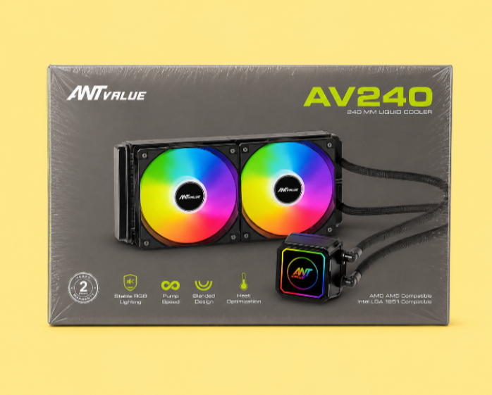 ANT Value AV240 RGB Liquid CPU Cooler